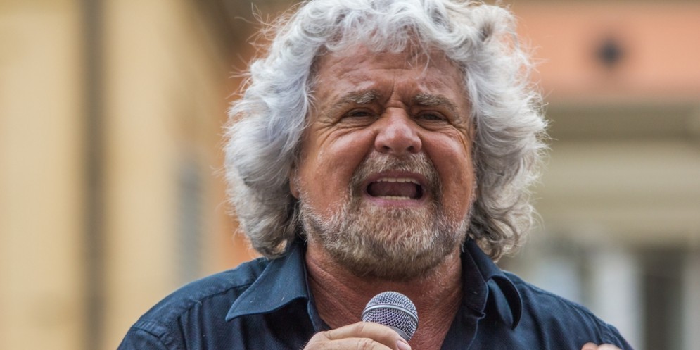 Il fondatore del Movimento 5 stelle, Beppe Grillo.