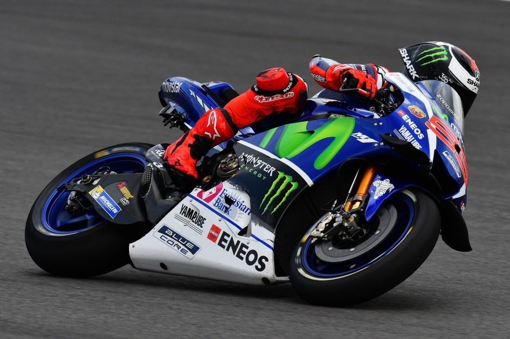 Jorge Lorenzo in azione