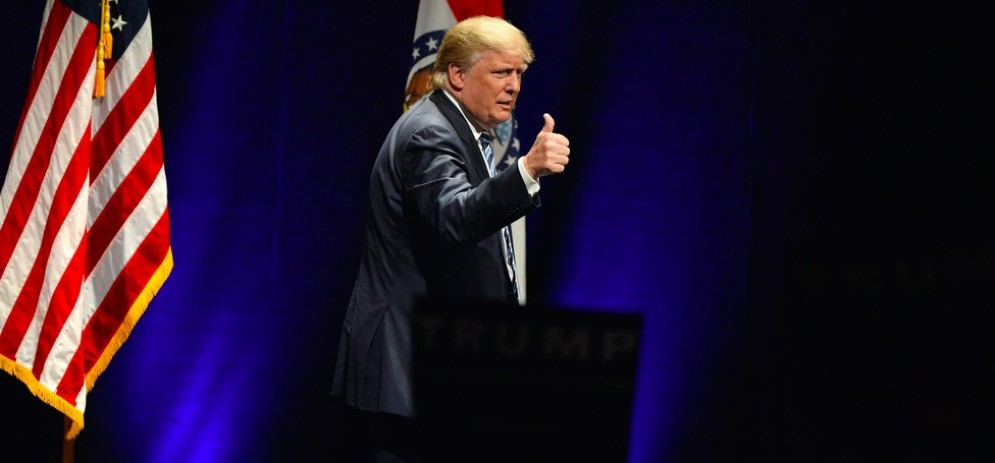 Il neopresidente Usa Donald Trump