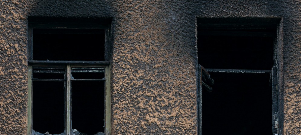 Incendio in via Revoltella