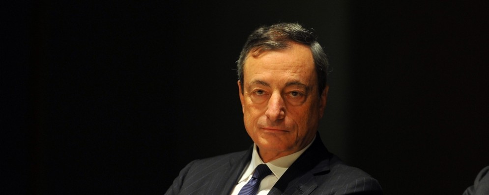 Il presidente della BCE, Mario Draghi.