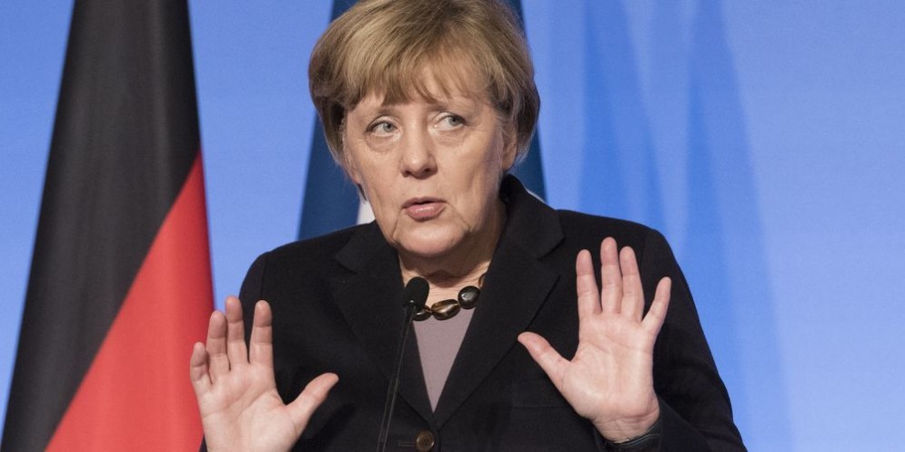 La cancelliera tedesca Angela Merkel.