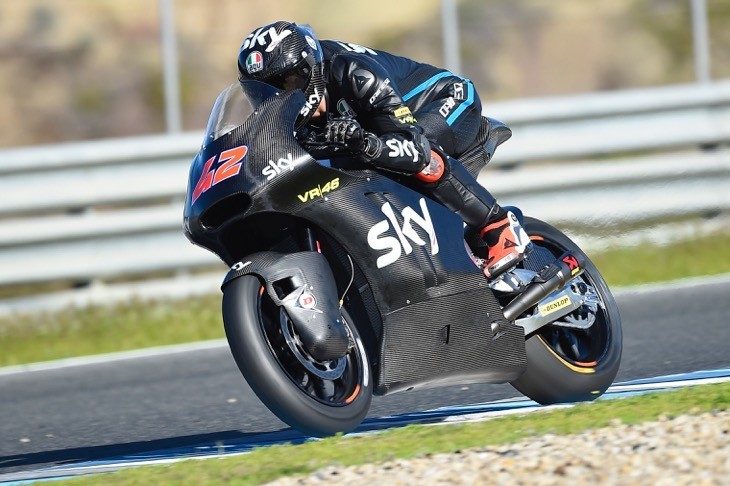 Pecco Bagnaia esordisce con il team Sky Vr46 in Moto2
