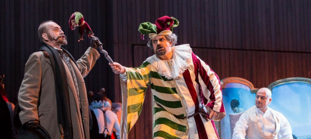 Una scena dal "Rigoletto"