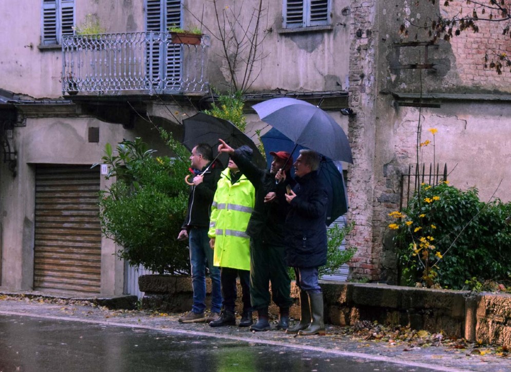 Altra immagine relativa ai fatti di questa mattina
