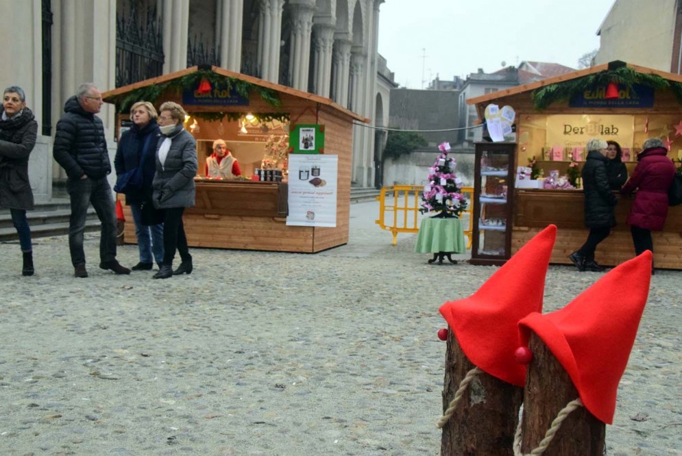 Il ritorno degli gnomi nel Natale del centro cittą