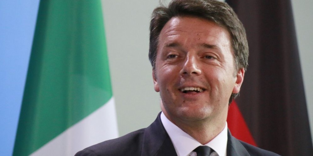 Il premier dimissionario Matteo Renzi.