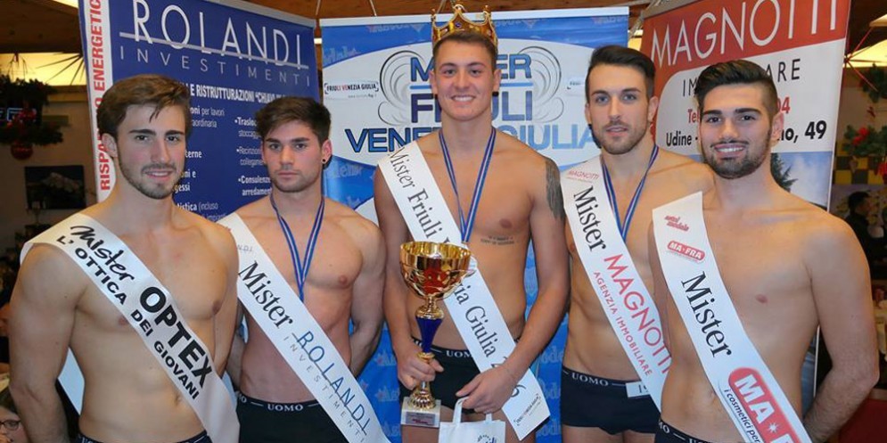 Eletto Mister Friuli Venezia Giulia 2016