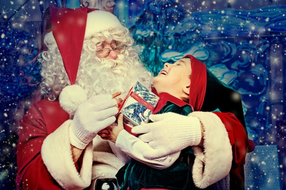 Babbo Natale incontra un bimbo malato terminale