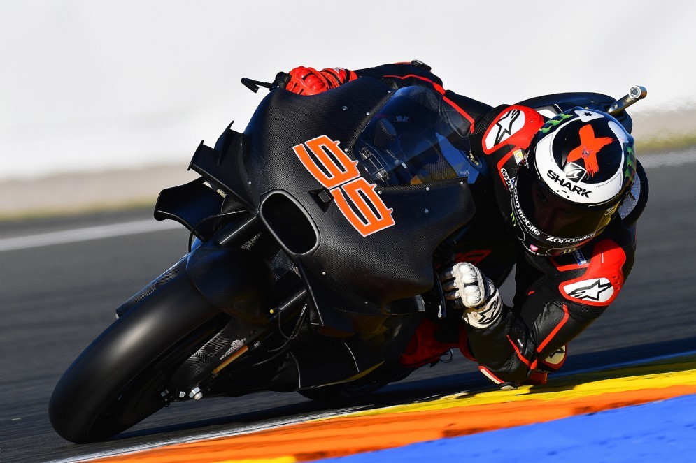 Jorge Lorenzo in sella alla Ducati