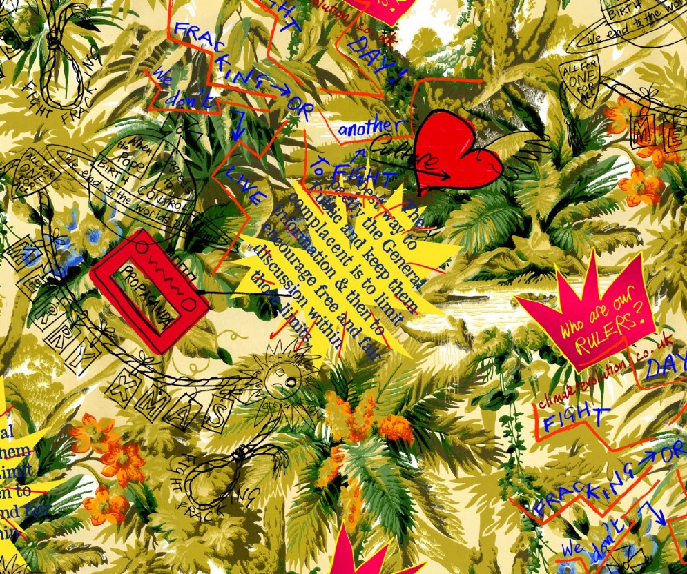 Vivienne Westwood a Shangai per Get a Life, Rainforest Print