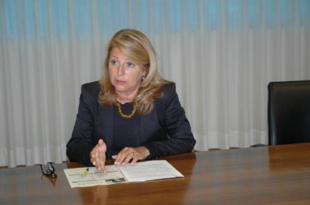 L'assessore regionale alla Salute, Maria Sandra Telesca