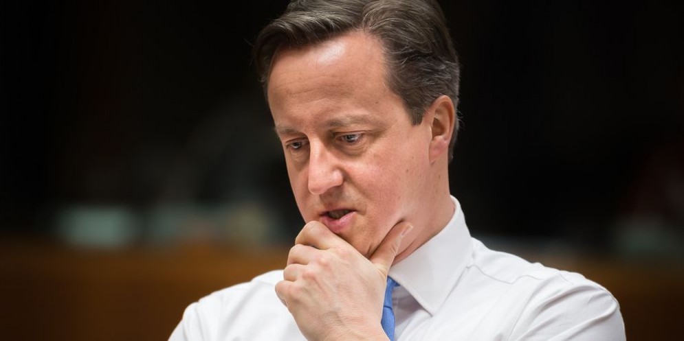 L'ex primo ministro inglese David Cameron.
