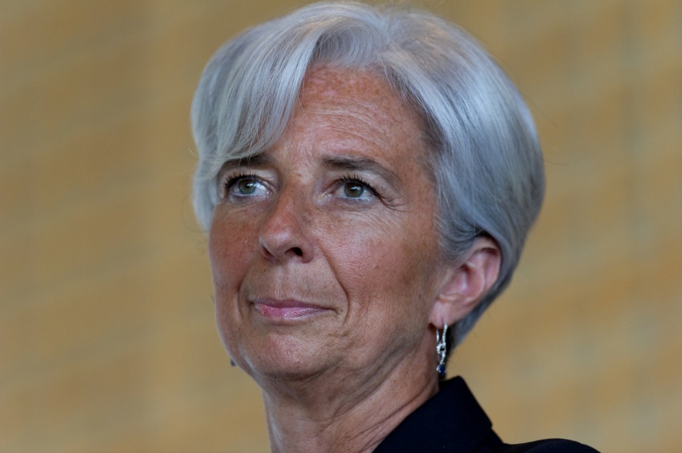 La presidente del FMI, Christine Lagarde.