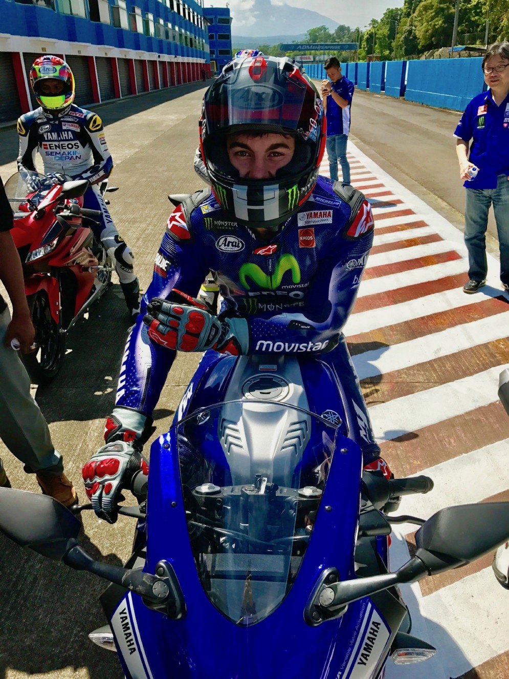Maverick sulla pista di Sentul