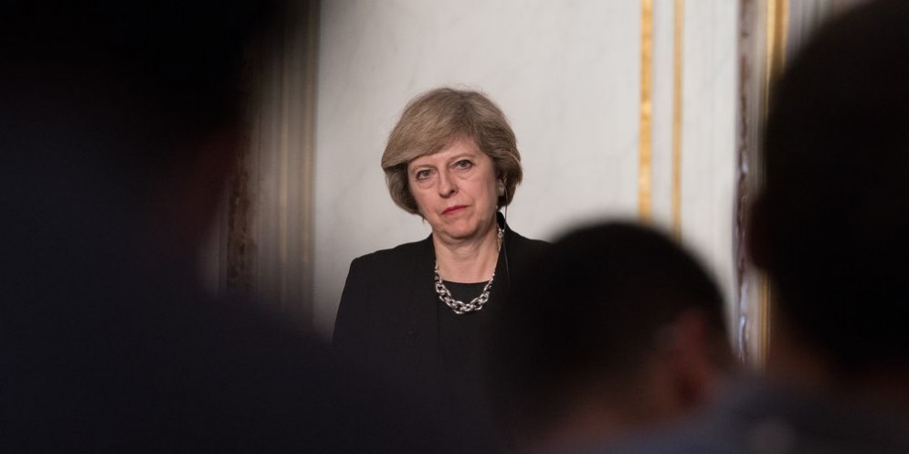 La premier britannica Theresa May.
