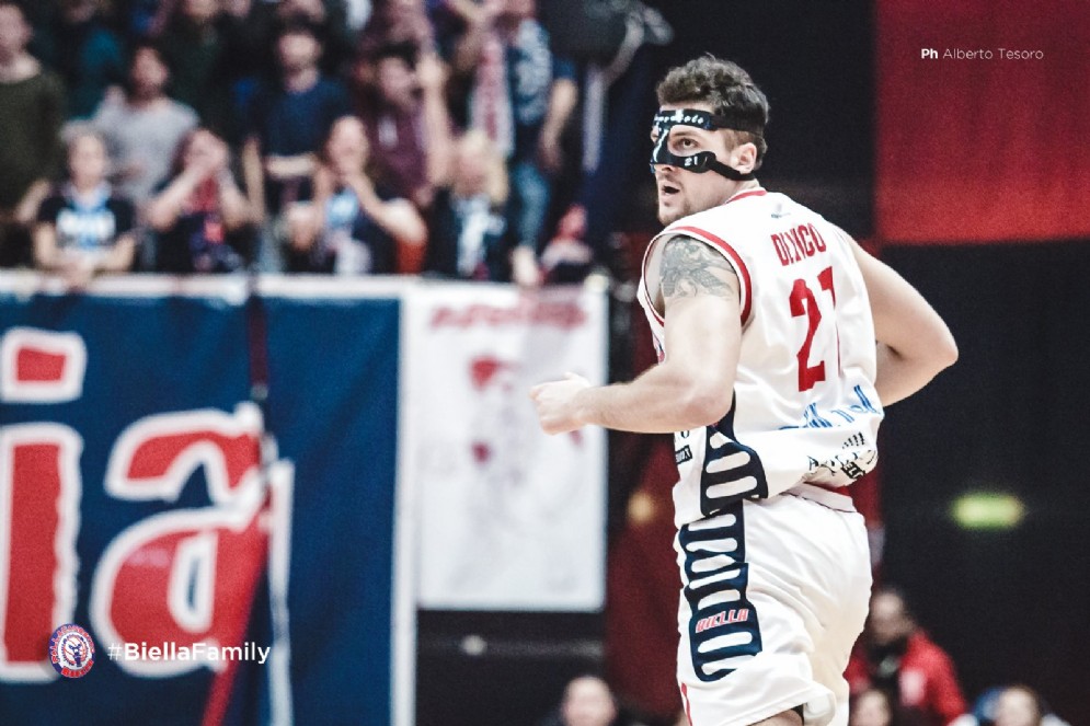 De Vico č stato autore di ben 35 punti (foto Tesoro)