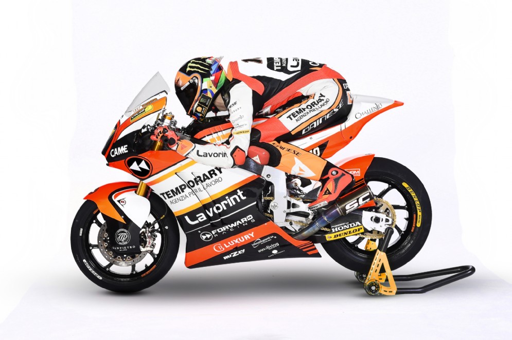Luca Marini sulla moto