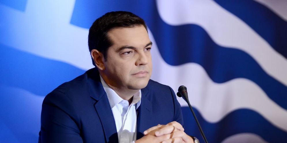 Il premier greco Alexis Tsipras.