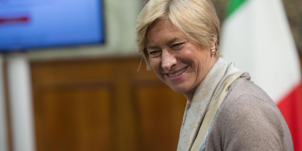 La ministra della Difesa Roberta Pinotti.