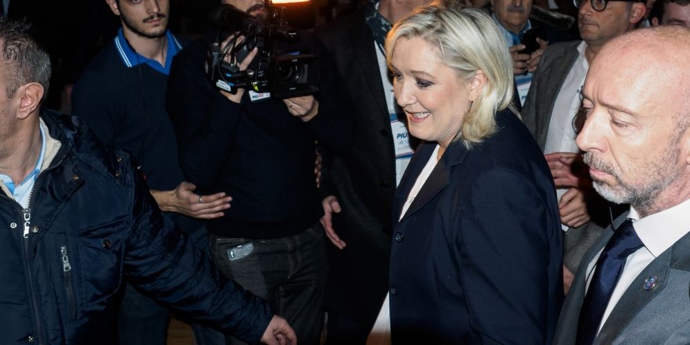 La leader del Front National Marine Le Pen.