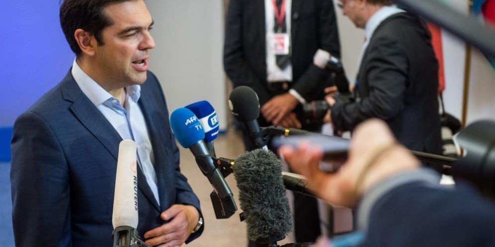 Il premier greco Alexis Tsipras.