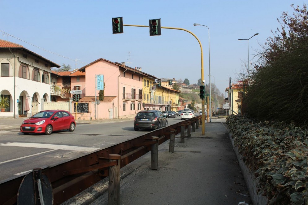Altra prospettiva dell'incrocio