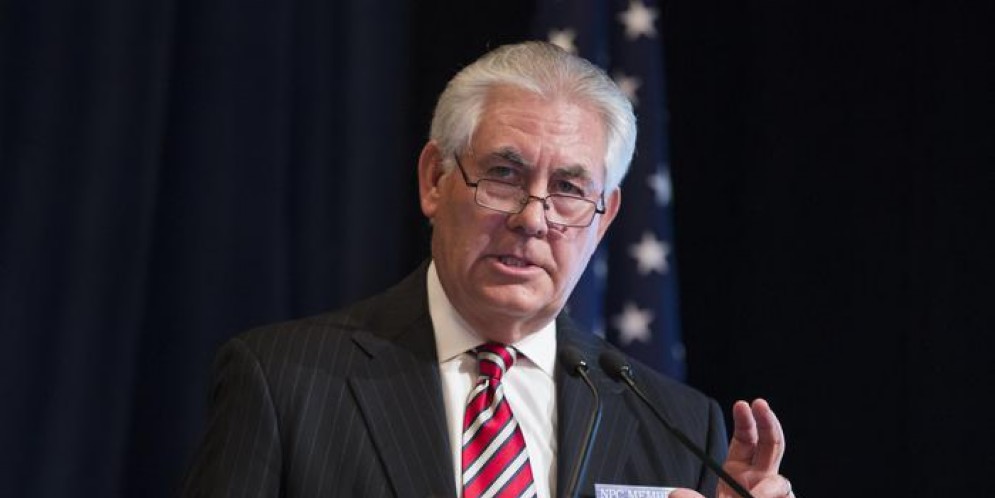 Il segretario di Stato di Donald Trump Rex Tillerson.