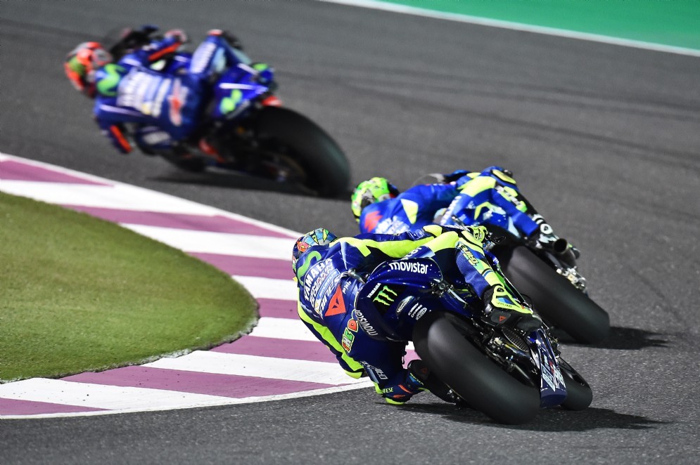 Il Dottore insegue gli avversari in Qatar