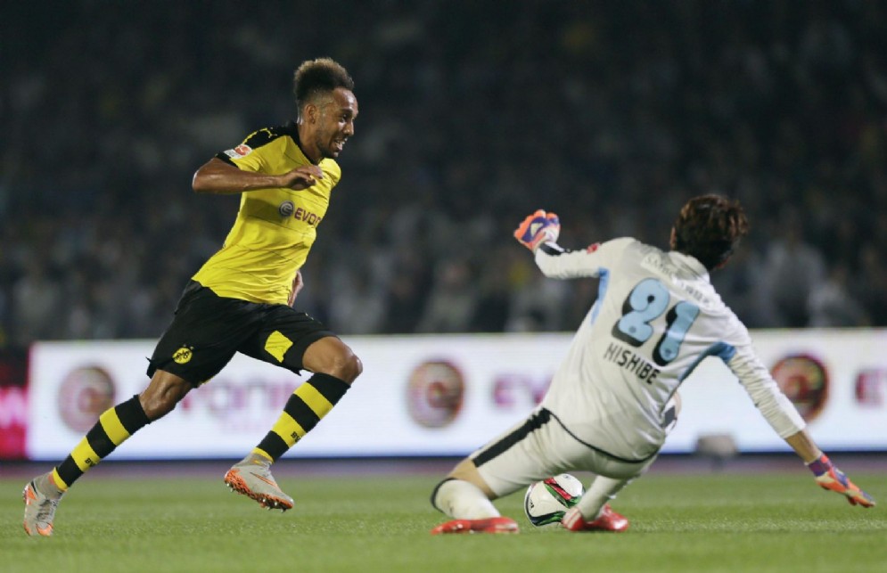 Pierre Emerick Aubameyang, attaccante del Borussia Dortmund e della nazionale del Gabon