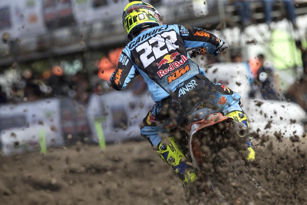 Cairoli in azione sulla pista di Leon