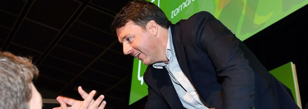 L'ex presidente del Consiglio, Matteo Renzi.