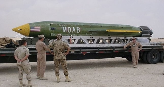 La bomba Moab, la madre di tutte le bombe