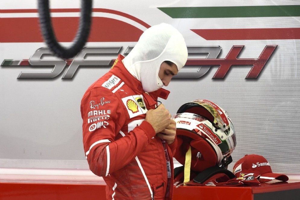Il collaudatore Giovinazzi, oggi secondo al debutto con la nuova Rossa