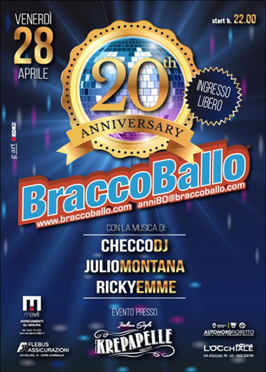 BraccoBallo Show: fuochi d’artificio per i primi 20 anni!