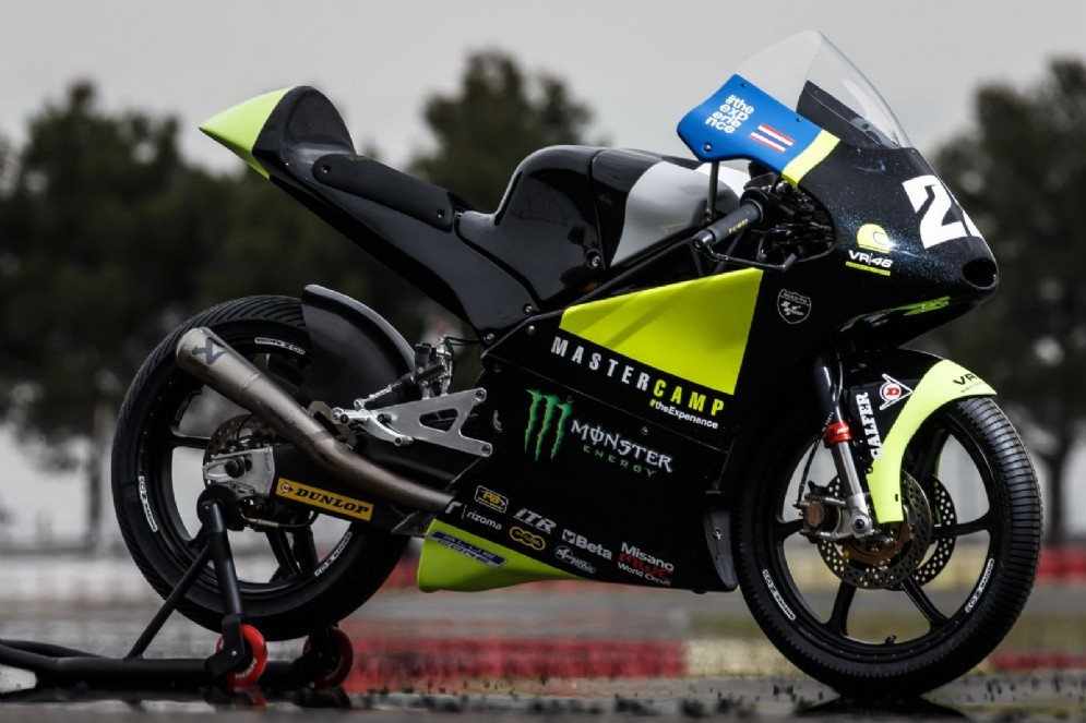 La moto del Vr46 Master Camp