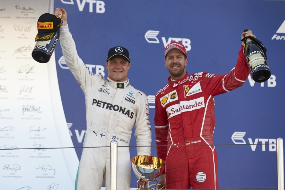 Bottas e Sebastian Vettel: sarà la coppia della Mercedes 2018?