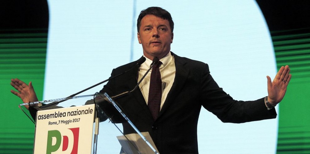Il segretario Pd Matteo Renzi