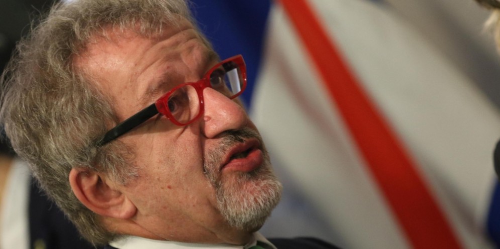Il governatore della Lombardia, Roberto Maroni.
