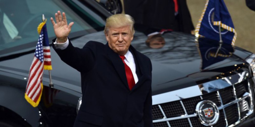 Donald Trump alla sfida del primo viaggio