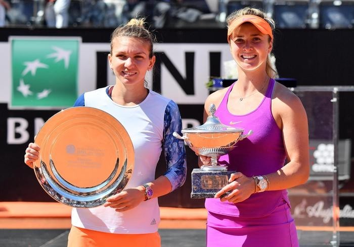Simona Halep e Elina Svitolina