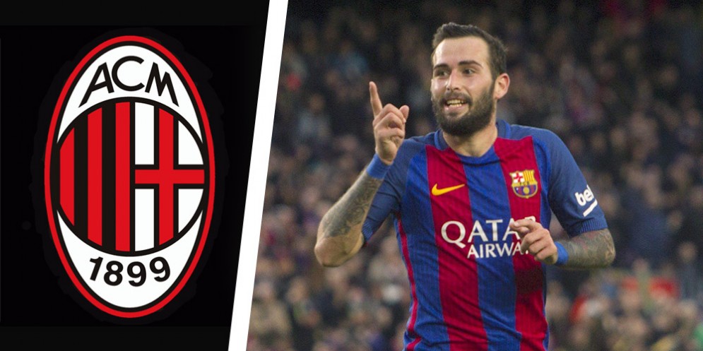 Il difensore del Barcellona Aleix Vidal