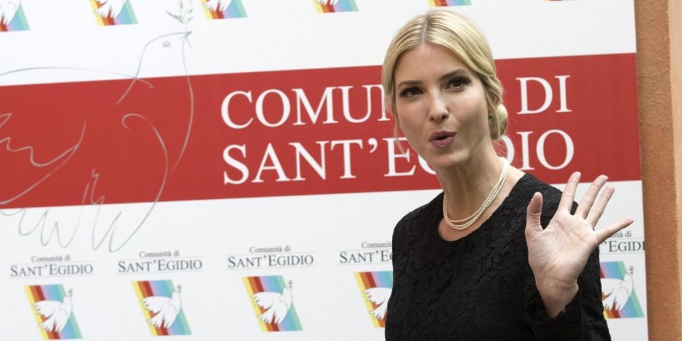 Ivanka Trump presso alla Comunità di Sant'Egidio