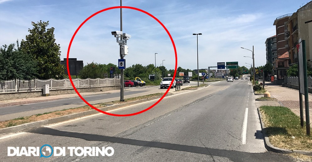 Nuovo autovelox a Beinasco in strada Torino