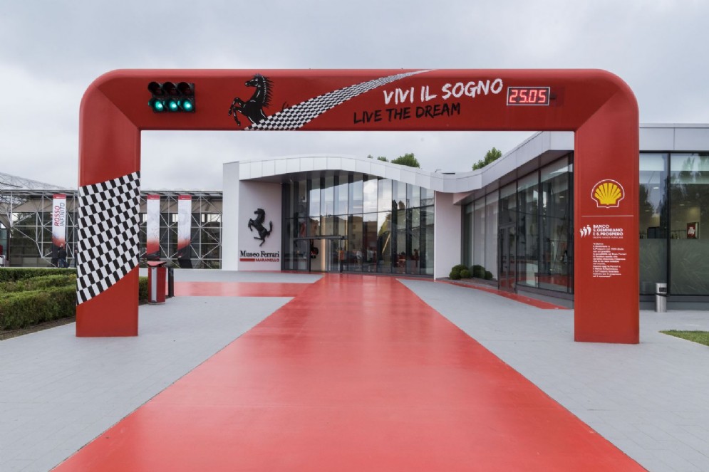 L'ingresso del Museo Ferrari