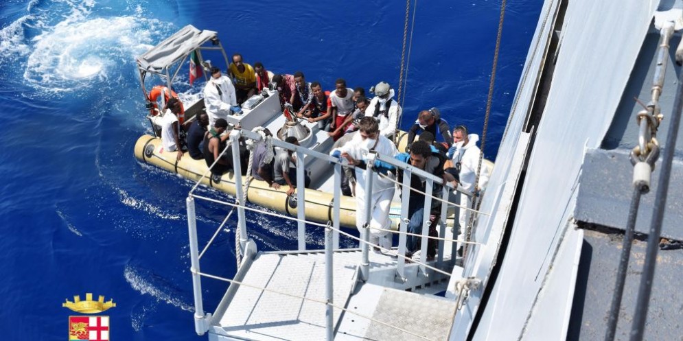 Sbarco di migranti