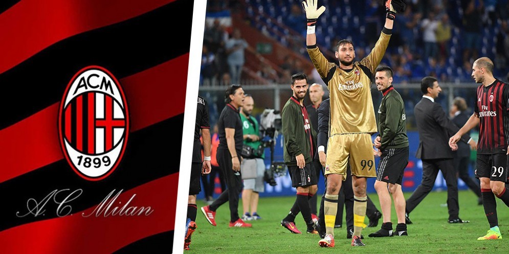 Donnarumma saluta i suoi tifosi