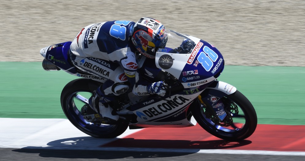 Fabio Di Giannantonio partirà dalla terza posizione della griglia di partenza
