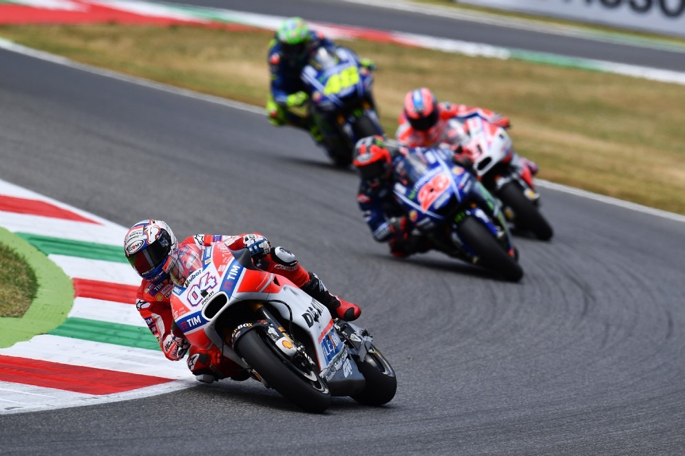 Desmodovi in testa alla gara del Mugello