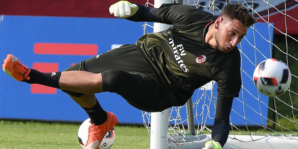Il portiere del Milan e della Nazionale Gigio Donnarumma